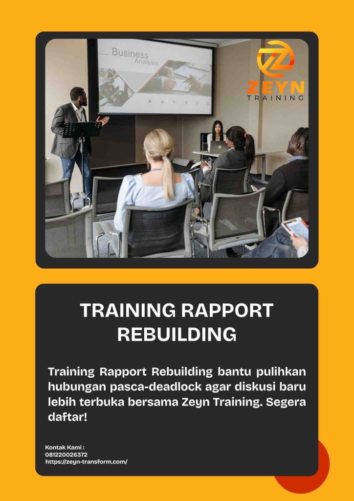 pelatihan RAPPORT REBUILDING di jakarta